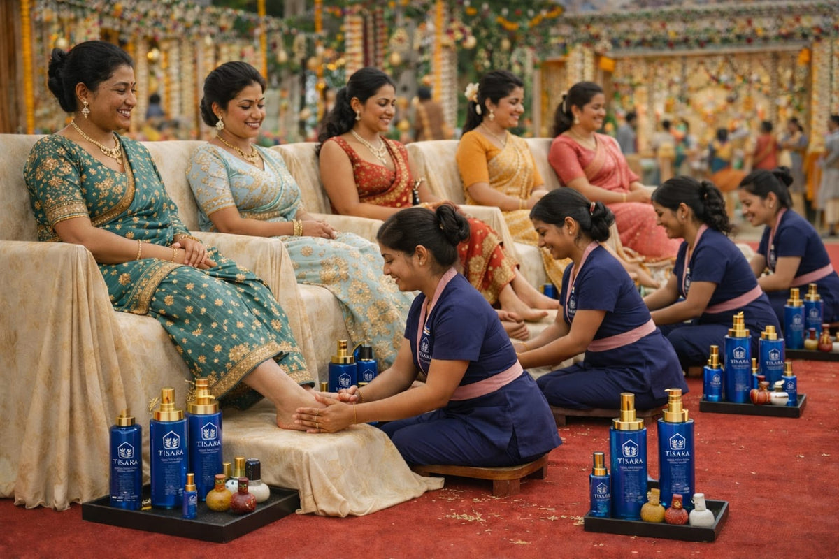 Relaxation at group event